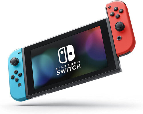 Gaming Console: Nintendo Switch - Neon Red and Blue