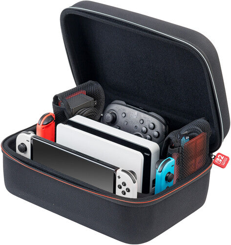 Switch 2 Accessory: Case - PowerA Game Traveler Deluxe Complete System Case - PowerA Black: Officially Licensed by Nintendo