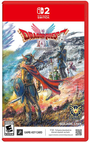 PREORDER - Dragon Quest I & II HD-2D Remake for Nintendo Switch 2 (Game-Key Card) - Coming 10/30/2025